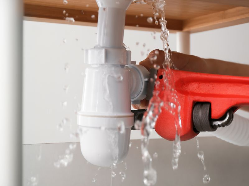 Emergency burst pipe and leak repair